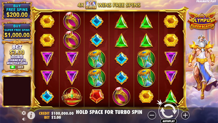 สล็อต Gates of Olympus Super Scatter