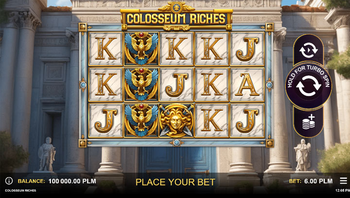 สล็อต Colosseum Riches