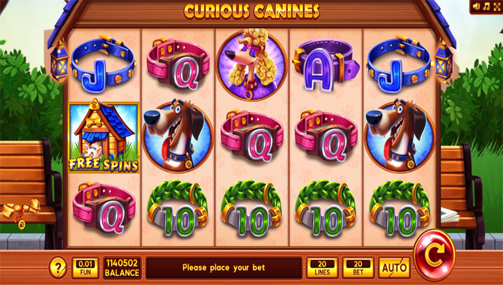 สล็อต Curious Canines