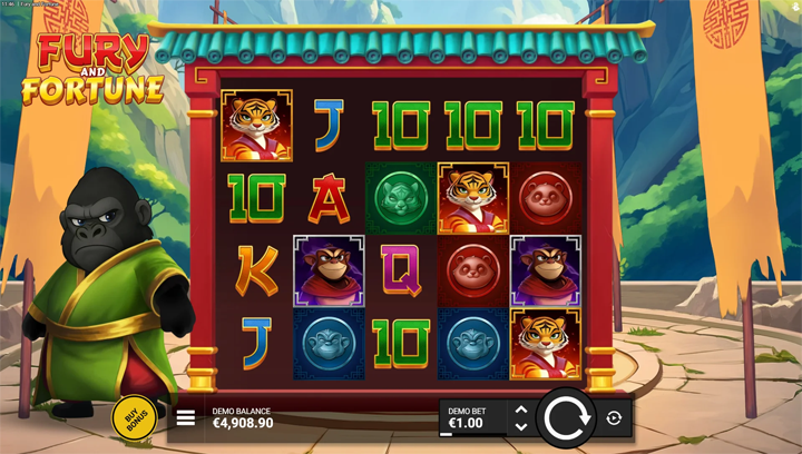 สล็อต Fury and Fortune