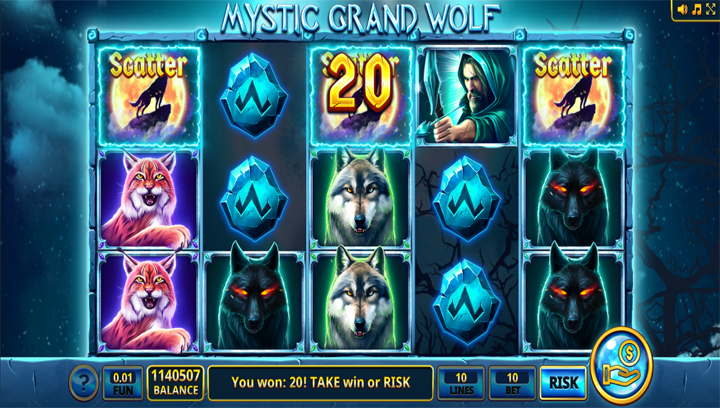 สล็อต Mystic Grand Wolf