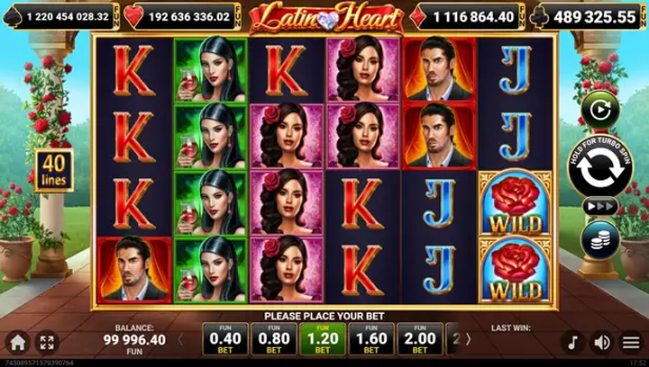 สล็อต Latin Heart