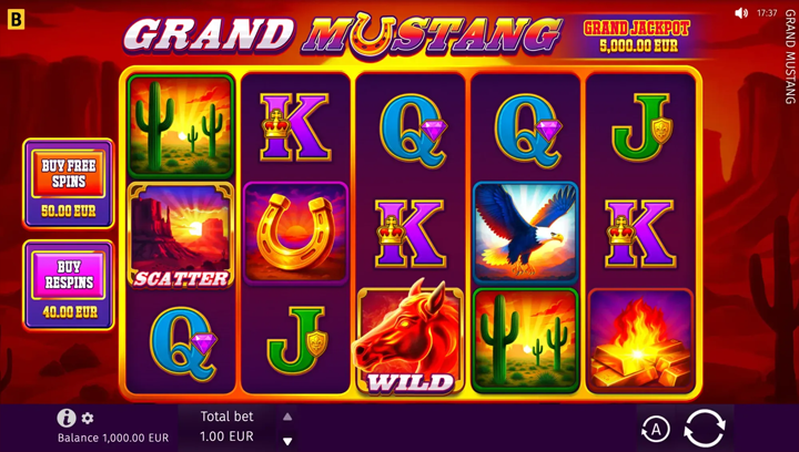 สล็อต Grand Mustang