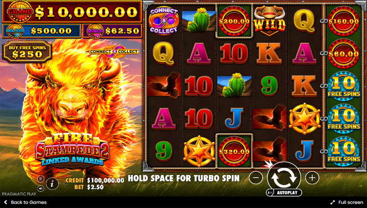 สล็อต Fire Stampede 2