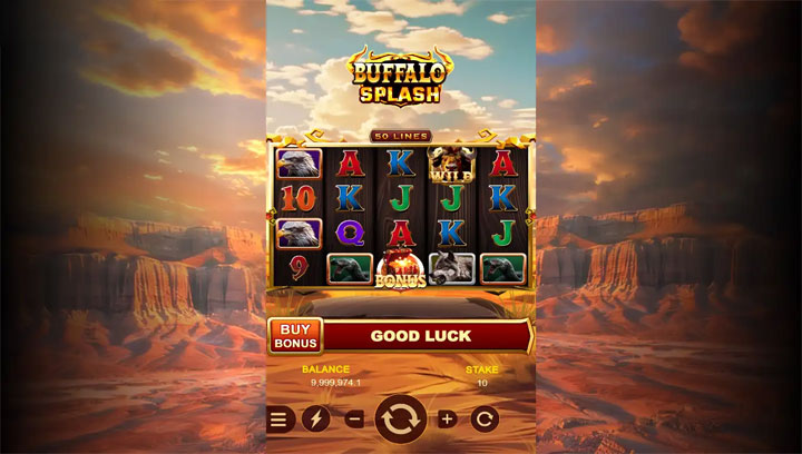 สล็อต Buffalo Splash