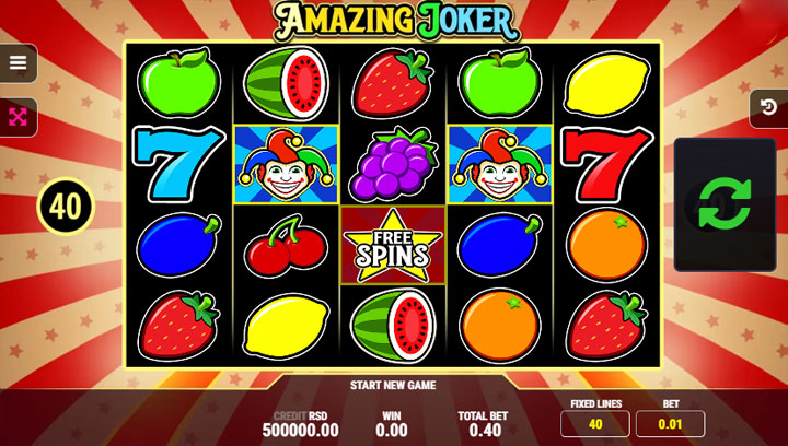 สล็อต Wheel of Joker