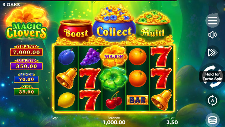 สล็อต Magic Clovers