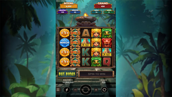 สล็อต Golden Sun Aztec